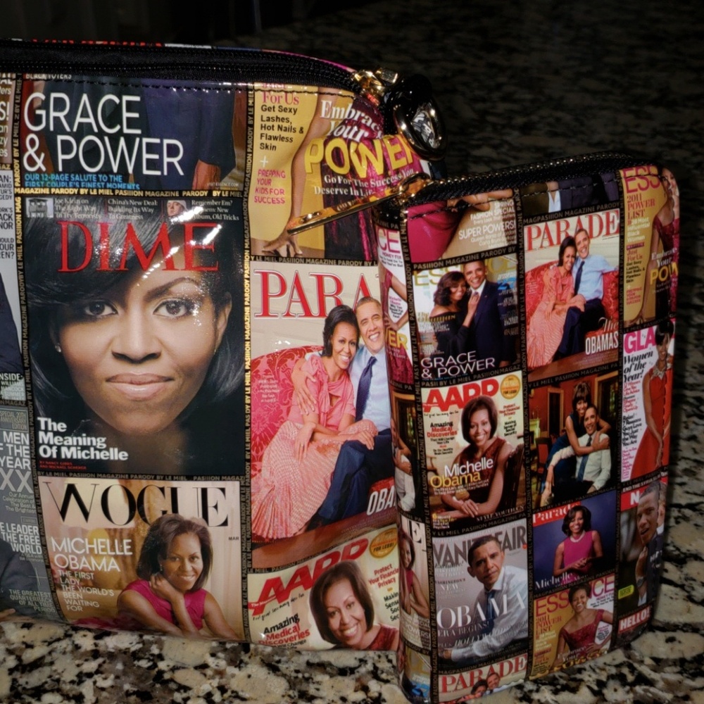 *Sale* Beautiful Michelle Obama Vegan  2in1